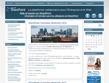 Tablet Screenshot of aide-sharepoint.info